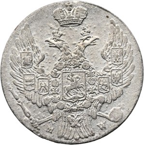 Russian partition, Nicholas I, 10 groszy 1840 MW, Warsaw