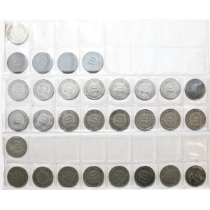 Set of 30 10 fenig coins 1874-1921