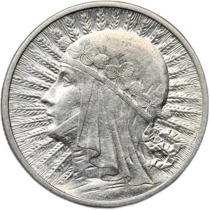 II Rzeczpospolita, 2 zlotys 1932, tête de femme, Varsovie