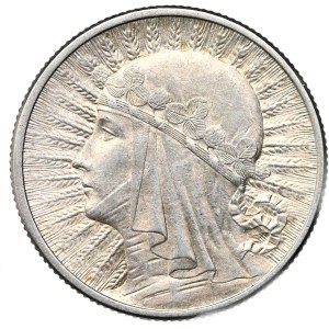 II Rzeczpospolita, 2 Zloty 1934, weiblicher Kopf