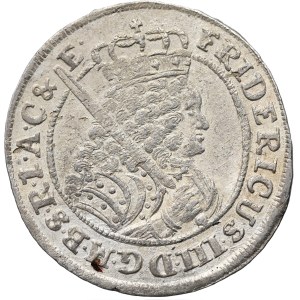 Prusko (knížectví), Fridrich III, ort 1699 SD (s velkými rozestupy)