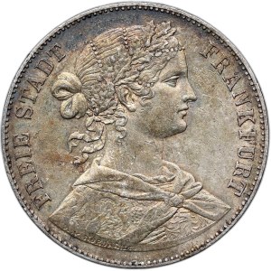 Germany, Frankfurt, thaler 1860