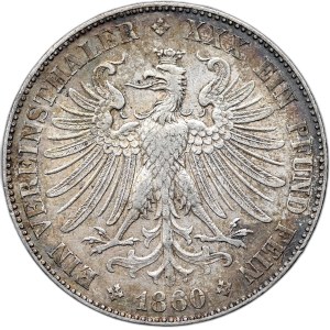 Germany, Frankfurt, thaler 1860