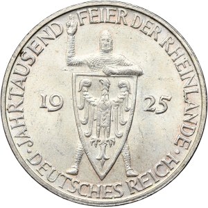 Germany, Weimar Republic, 3 marks 1925 D, Munich