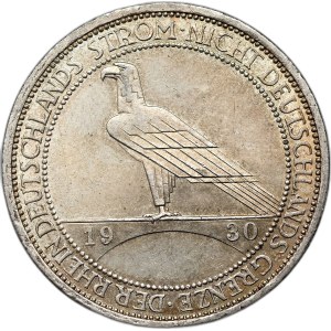 Germany, Weimar Republic, 3 Marks 1930 A, Berlin - Reclaiming the Rhineland