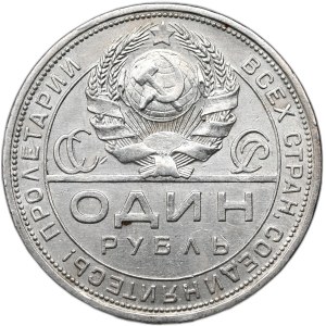 URSS, rouble 1924