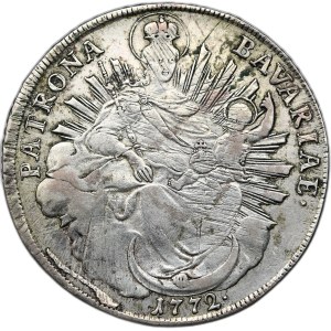 Niemcy, Bawaria, Maksymilian III Józef, talar 1772