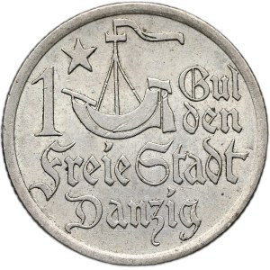 Free City of Danzig, 1 guilder 1923, Utrecht