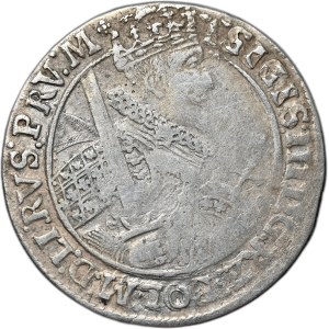 Sigismond III Vasa, ort 1621, Bydgoszcz, PRV:M+, rare