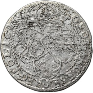 Sigismund III Vasa, sixpence 1625, Cracow, coat of arms of Półkozic