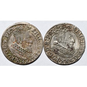 Set of 2 Gdansk pennies 1626 and 162x