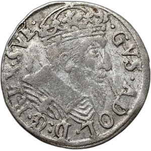 Gustav II Adolf, 1629 penny, Elbląg