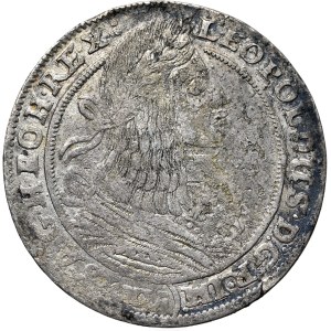 Schlesien, Leopold I., 15 krajcars 1662 GH, Wrocław