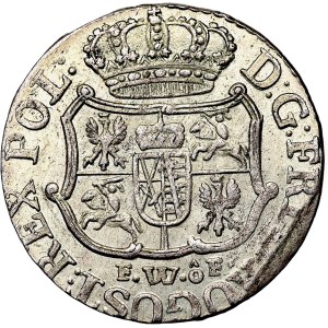 August III, 1/24 thaler 1756 FWoF, Drážďany