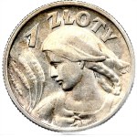 Second Republic, 1 zloty 1925, Woman and ears