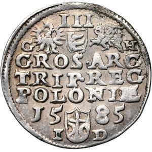 Stefan Batory, Trojak 1585 GH, Olkusz