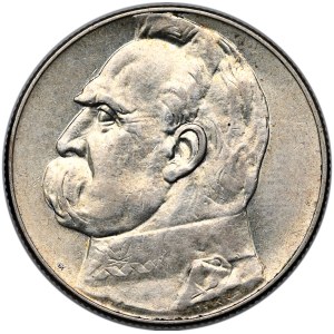 Druhá polská republika, 5 zlotých 1935, Piłsudski