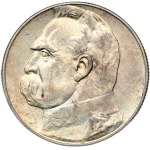 II Rzeczpospolita, 5 zlotys 1938 Pilsudski