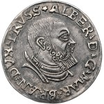 Ducal Prussia, Albrecht Hohenzollern, trojak 1535, Königsberg