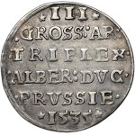 Ducal Prussia, Albrecht Hohenzollern, trojak 1535, Königsberg