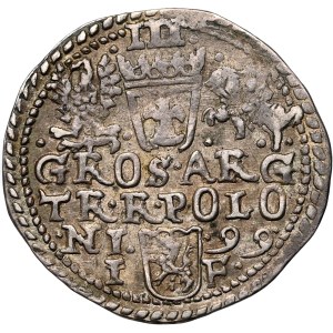 Žigmund III Vasa, trojak 1599, Olkusz
