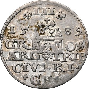 Sigismund III. Vasa, Trojak 1589, Riga