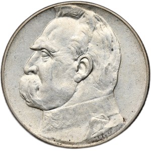 Die Zweite Polnische Republik, 5 Zloty 1935, Piłsudski