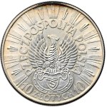 II Rzeczpospolita, 10 zlotych 1934 Pilsudski, shooting eagle