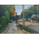 Kazimierz Śramkiewicz (1914 - 1998), Ulica Podhalańska w Oliwie, 1952