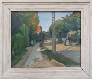 Kazimierz Śramkiewicz (1914 - 1998), Ulica Podhalańska w Oliwie, 1952