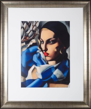 Tamara Łempicka (1898 - 1980), The Blue Scarf