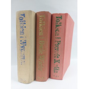 J.R.R. Tolkien, The Lord of the Rings (volumes I-III), Warsaw, 1981.