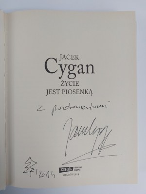 Jacek Cygan, Życie jest piosenką, Kraków, 2014 r.
