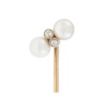 Tie pin, early 20th century, Edwardian style