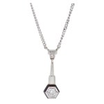 Necklace, 1920s-30s, art déco