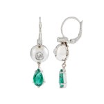 Earrings, 2nd half of the 20th century.