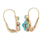 Earrings, Hungary, first half of the 20th century.