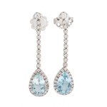 Earrings, 2nd half of the 20th century.