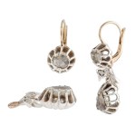 Day and night earrings, 19th/20th century.