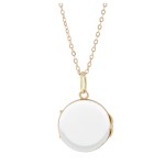 Pools of Light medallion with chain, Austria, Vienna, late 19th century, Victorian style