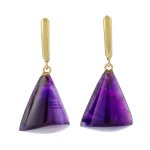 Earrings, 2nd half of the 20th century.