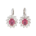 Earrings, 2nd half of the 20th century.