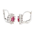 Earrings, 2nd half of the 20th century.