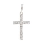 Pendant in the form of a cross, 2nd half of the 20th century.