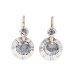 Earrings, Hungary, mid-20th century.