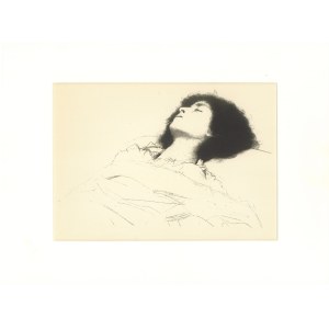 Gustav KLIMT (1862 - 1918), Studie fur die aufgebahrte Julia;
