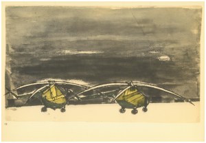 Tadeusz KULISIEWICZ (1899-1988), Helikoptery; 1966