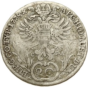 Austria 20 Kreuzer 1778 ICFA Vienna