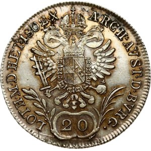 Austria 20 Kreuzer 1802 B