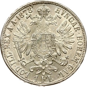 Austria 1 Florin 1878